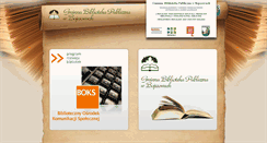 Desktop Screenshot of biblioteka.bojszowy.pl